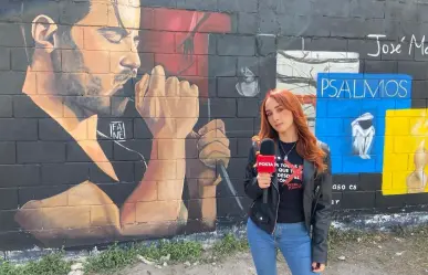 Fane Monroy y su obra de arte hacía José Madero que se hizo viral (VIDEO)