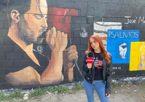 Fane Monroy y su obra de arte hacía José Madero que se hizo viral (VIDEO)