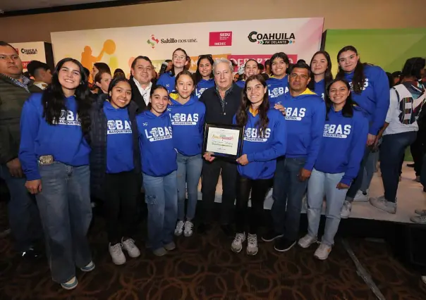 Ganan Lobas basquetbolistas de la UAdeC Premio al Mérito Deportivo de Saltillo