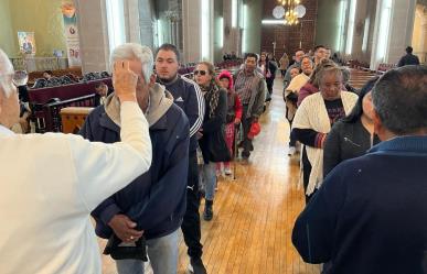 Catedral, la más llena para aplicación de ceniza