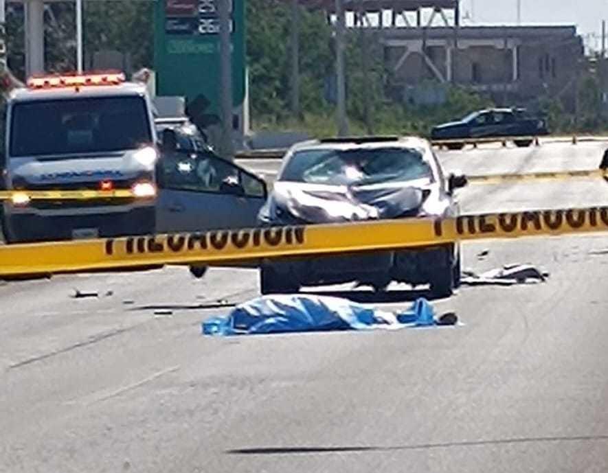 Una persona de la tercera edad falleció la mañana de este miércoles al ser impactado por un vehículo en una avenida de Ticul.- Foto de redes sociales