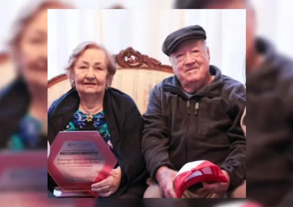 ¡Matrimonio ejemplar! Doña Gregoria y Don Domingo cumplen 76 años juntos