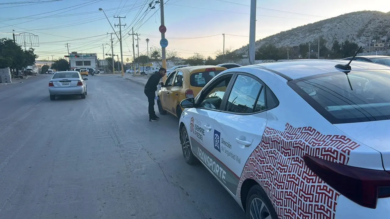 El operativo se realiza por la Dirección de Transporte. (Fotografía: Gobierno de Torreón)