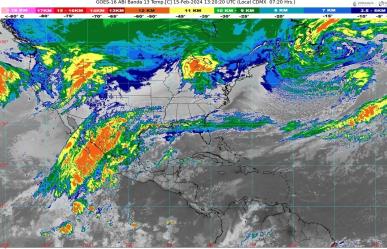 Pronostican lluvias hasta este viernes y nevadas en zonas altas de la sierra