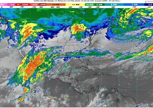 Pronostican lluvias hasta este viernes y nevadas en zonas altas de la sierra