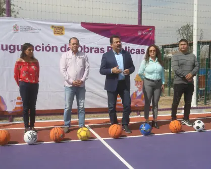 Inauguran siete obras deportivas y recreativas en García