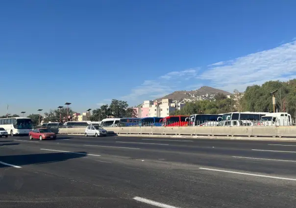 Transportistas exigen seguridad en autopista México-Pachuca (VIDEO)