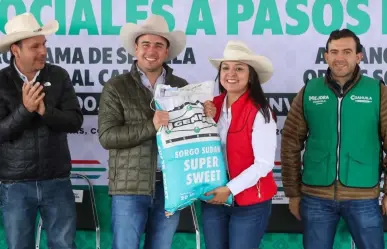 Arranca Manolo Jiménez en Parras programa de Semilla Forrajera en Coahuila