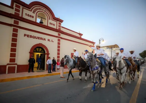 Invita Pesquería a cabalgata por 355 aniversario de su fundación