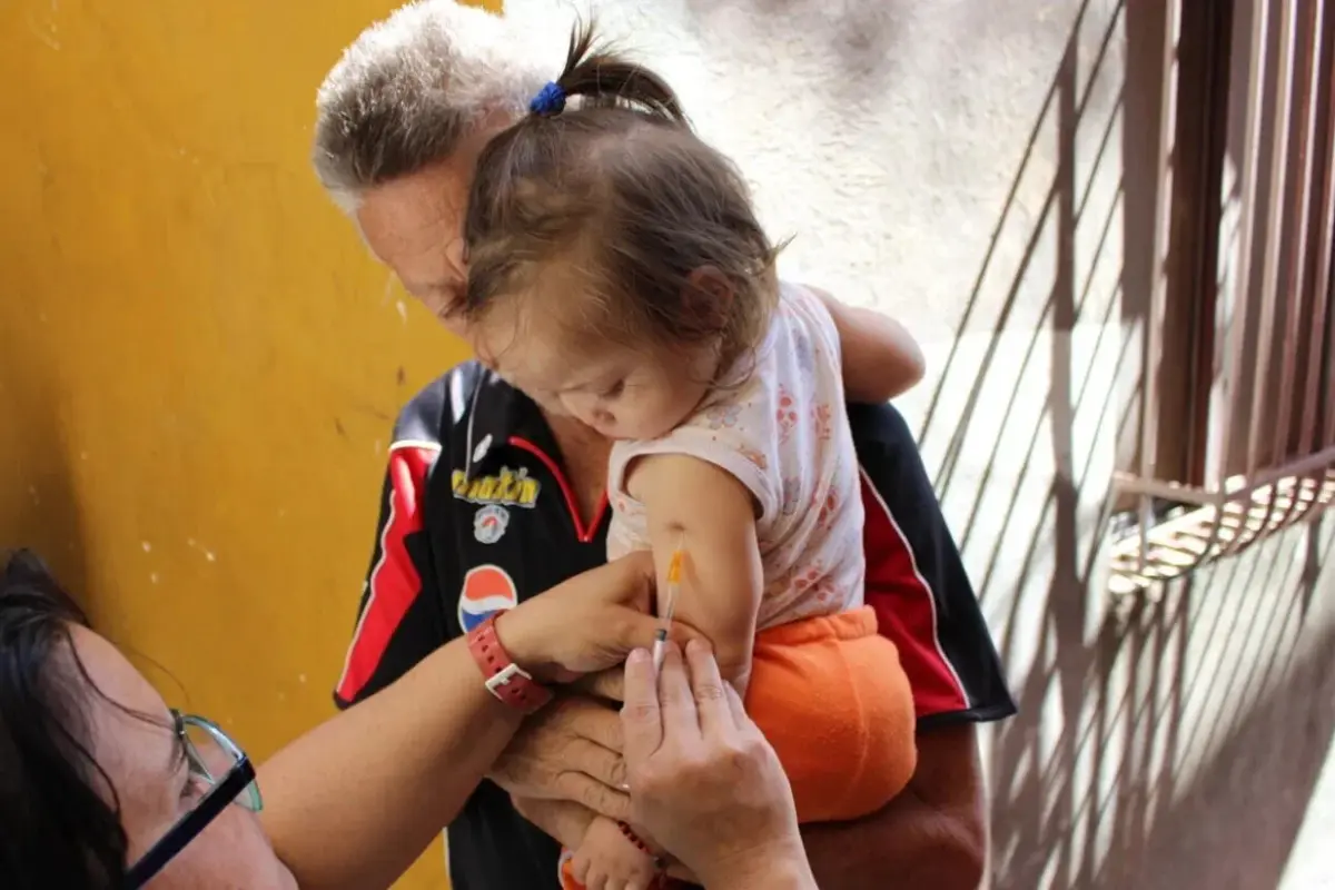 El sarampión es una enfermedad prevenible mediante vacunación. Foto: OPS