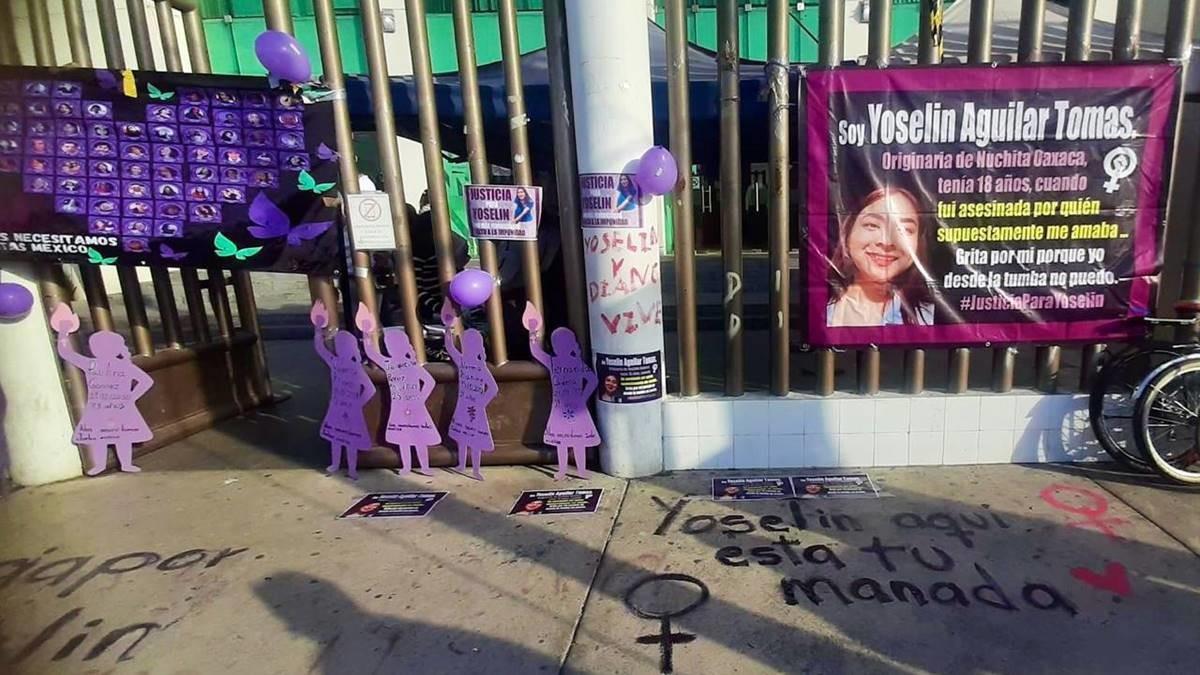 La madre de Yoselín luchó con el apoyo de distintos colectivos por la justicia para su hija. Foto: Nos Necesitamos Juntas