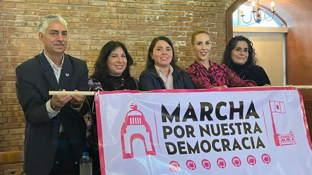 Sin propaganda ni colores partidistas, piden respetar marcha ciudadana