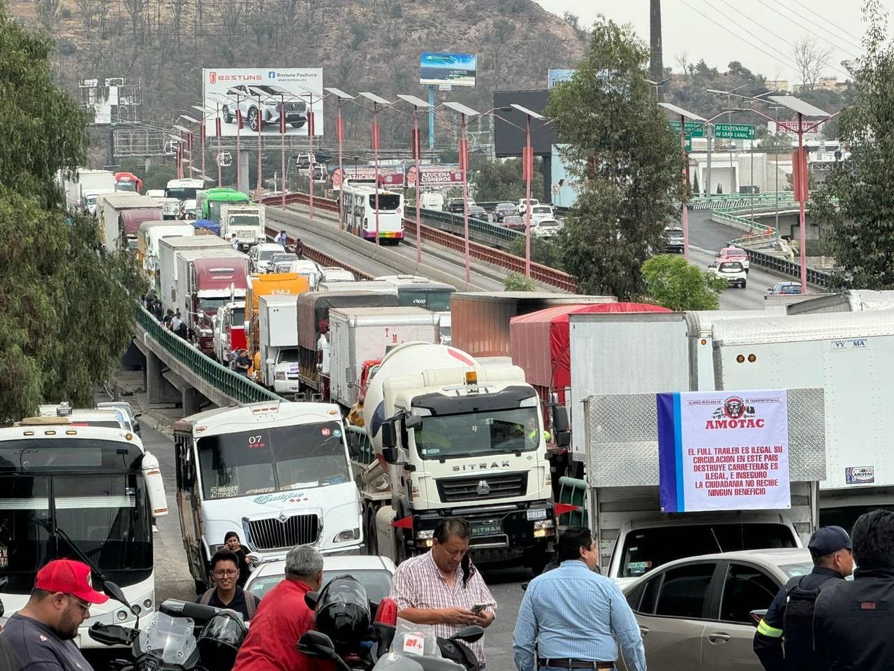 Transportistas de AMOTAC se movilizan exigiendo seguridad y alto a las extorsion Foto: Ramón Ramírez