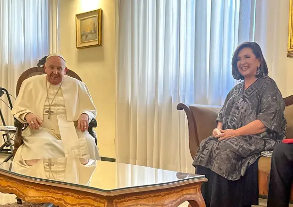 Papa Francisco le deseó suerte a Xóchitl Gálvez