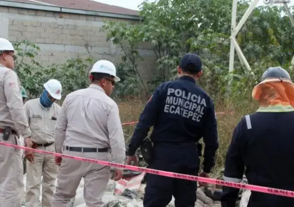 Descubren toma clandestina de combustible en Ecatepec