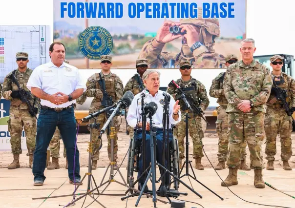 Anuncia Greg Abbott base de operaciones militares avanzadas en Eagle Pass