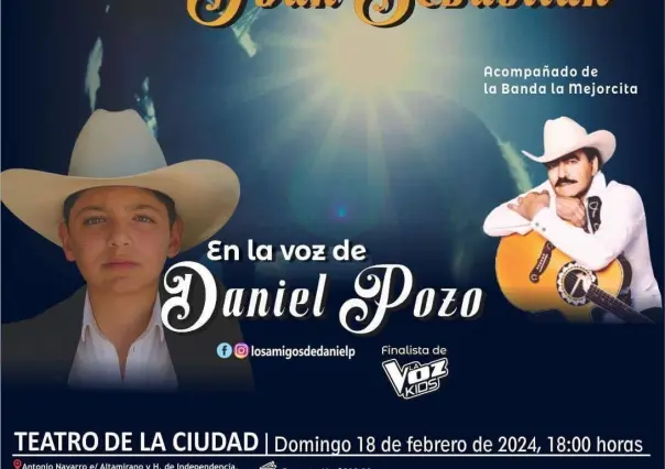 Disfruta concierto homenaje a Joan Sebastian en La Paz con Daniel Pozo