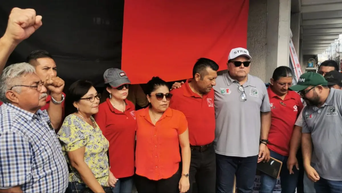 La huelga que tiene en paro al Monte de Piedad en todo México comenzó el 15 de febrero Fotos: Irving Gil