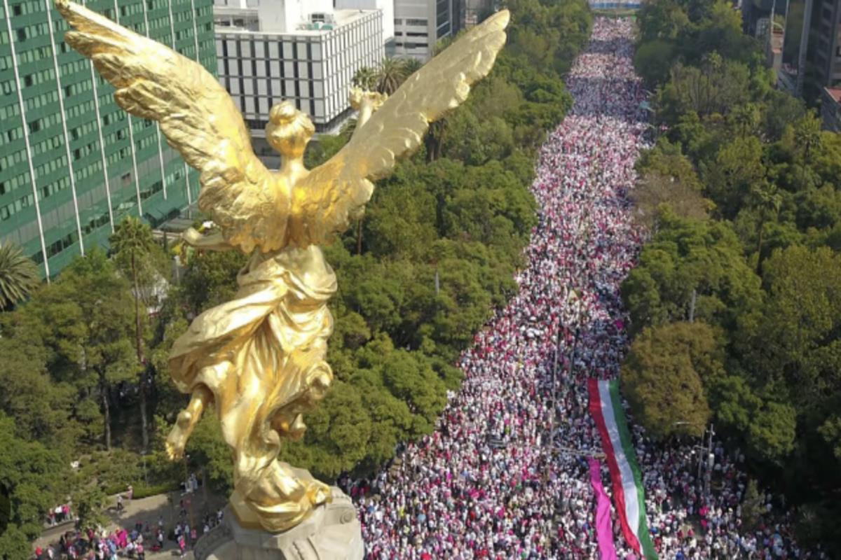 Aquí te decimos todo lo necesario de la Marcha NUESTRA DEMOCRACIA NO SE TOCA.               Foto: Especial