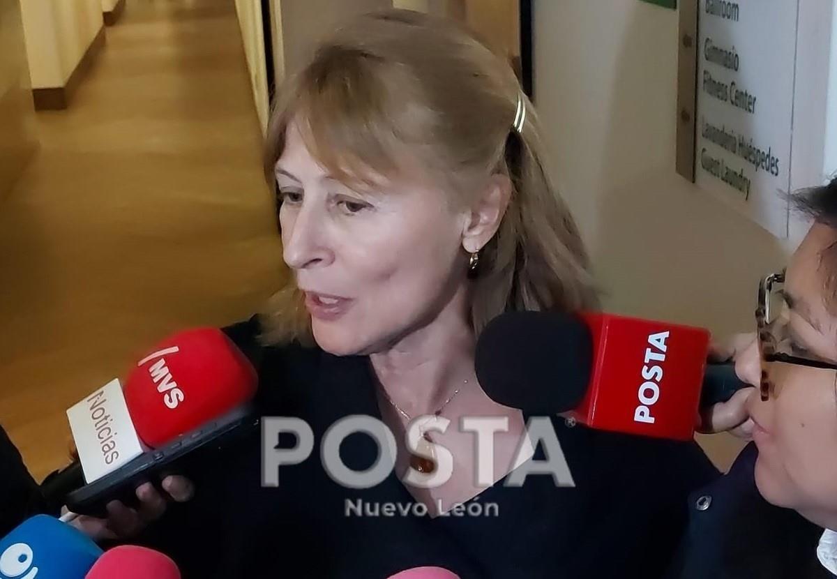 Tatiana Clouthier no negó ni confirmó la posibilidad de ir por la alcaldía regia Foto: Pablo González