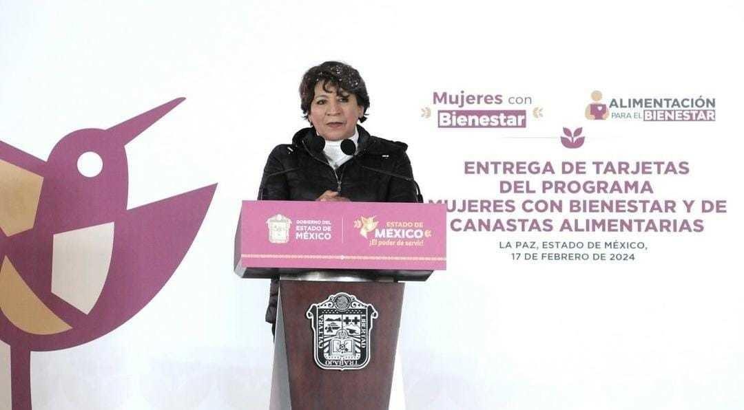 Delfina Gómez anuncia reunión con ayuntamientos para tratar temas de agua y obras públicas. Foto: @ DelfinaGómez