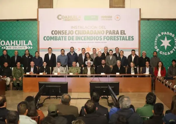 Nuevo Consejo Ciudadano para el Combate de Incendios Forestales