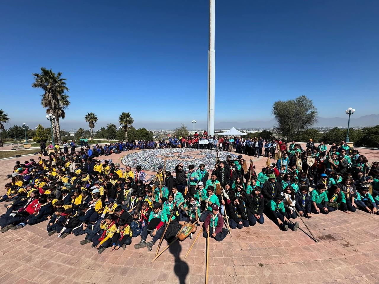 Grupos de Scoutts en el Maravillas. Foto de redes.