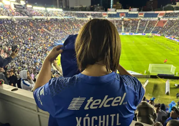 Xóchitl Gálvez: en modo fut; fue al estadio a apoyar a su Cruz Azul