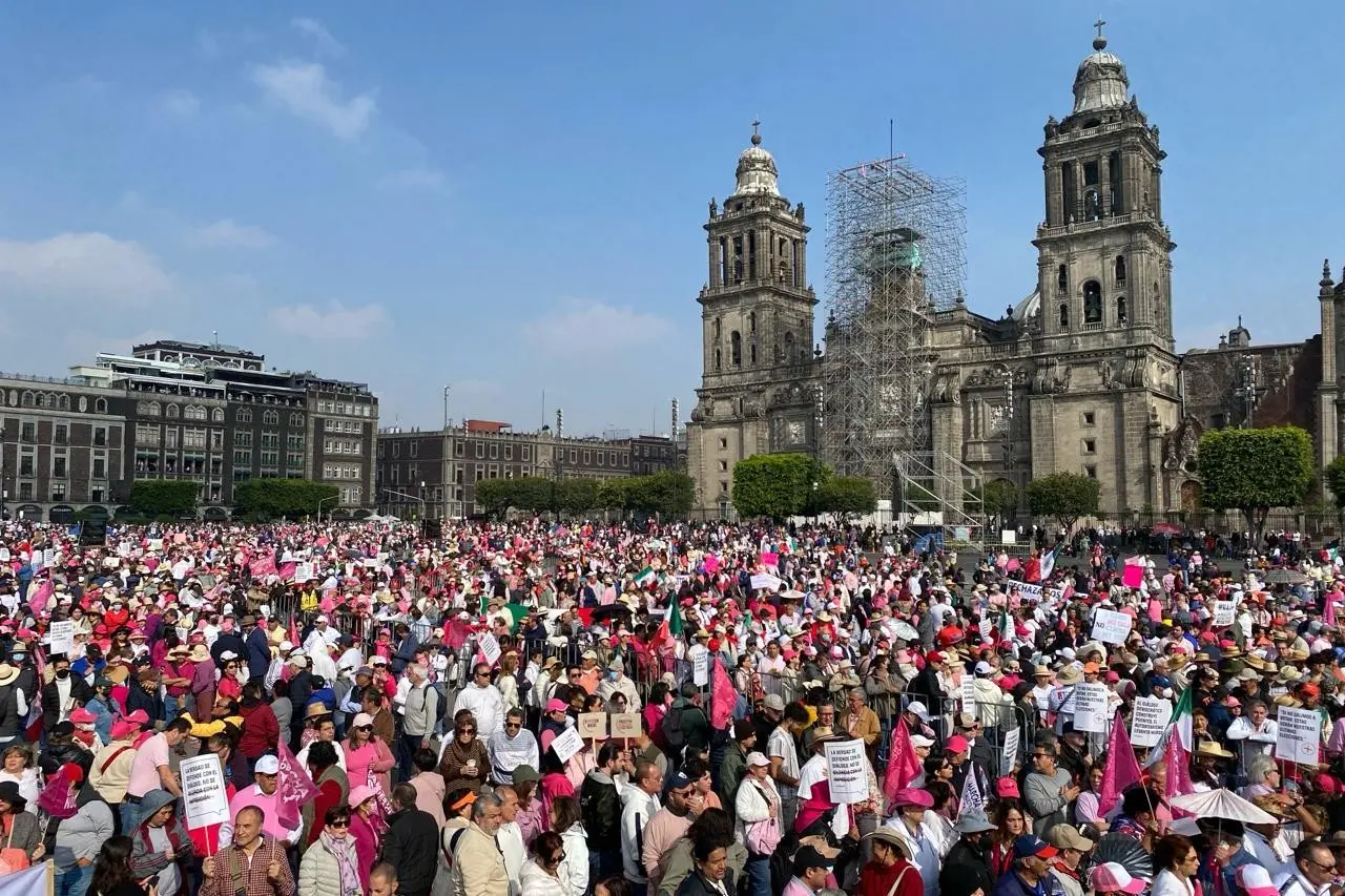 Marcha por la Democracia | Fuente: Especial