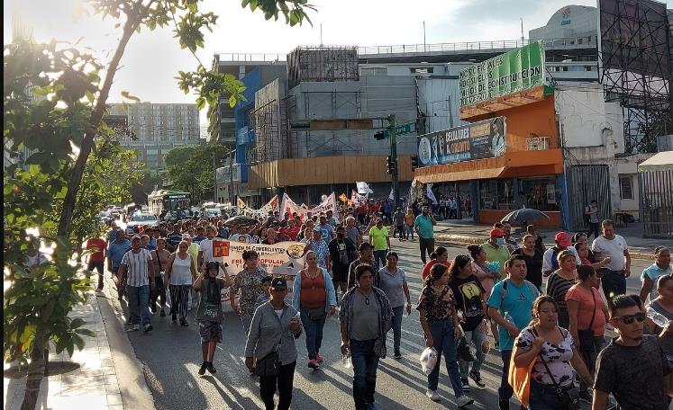 Marcha del Partido del Trabajo 2023. Foto. Pablo González