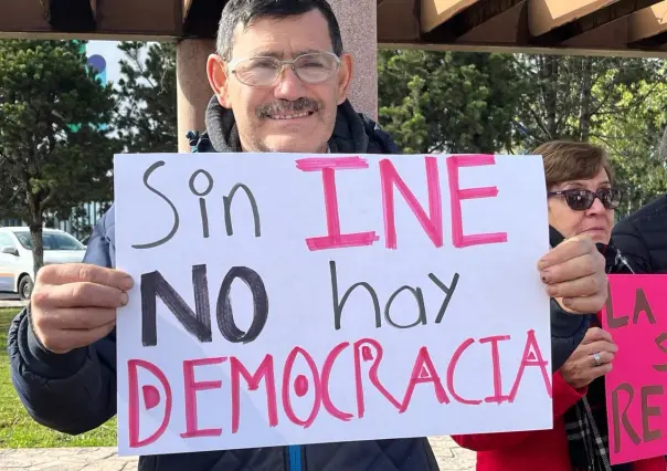 Realizan Marcha Por la Democracia en Saltillo; piden elecciones limpias