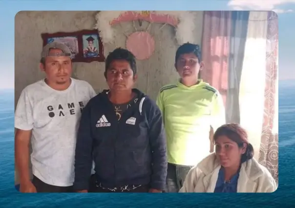 ¡La familia de pescadores ha sido rescatada con vida y se encuentran a salvo!