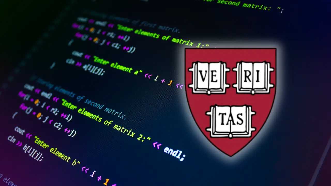 Harvard ofrece 5 cursos gratis de programación e IA que debes tomar. Foto: Especial