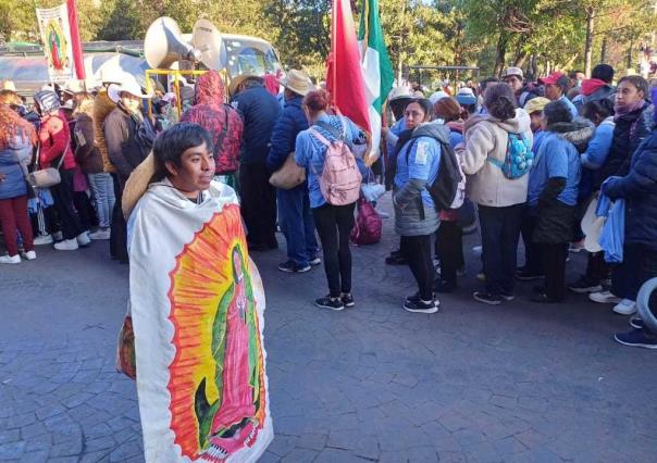 VIDEO | Sale peregrinación de Toluca hacia la Basílica de Guadalupe