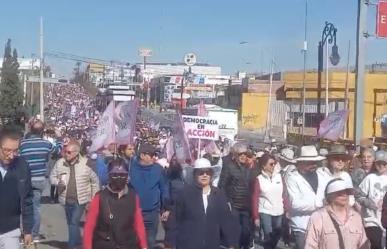 Marcha de la democracia logra convocatoria en Chihuahua y Monterrey