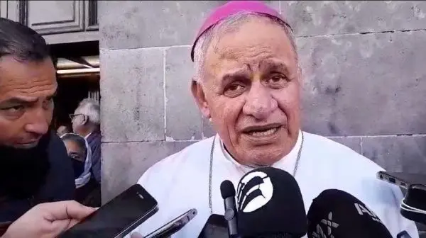 Monseñor Maximino Martínez Miranda señaló que las reuniones con integrantes de la delincuencia organizada buscan que vuelva la paz al Estado de México. Foto: Sonia Vilchis