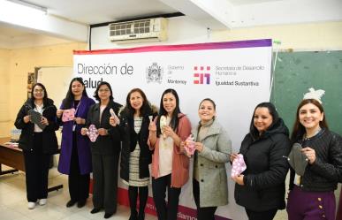 Gobierno de Monterrey promueve menstruación digna y sin estigmas