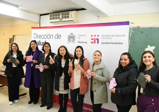 Gobierno de Monterrey promueve menstruación digna y sin estigmas