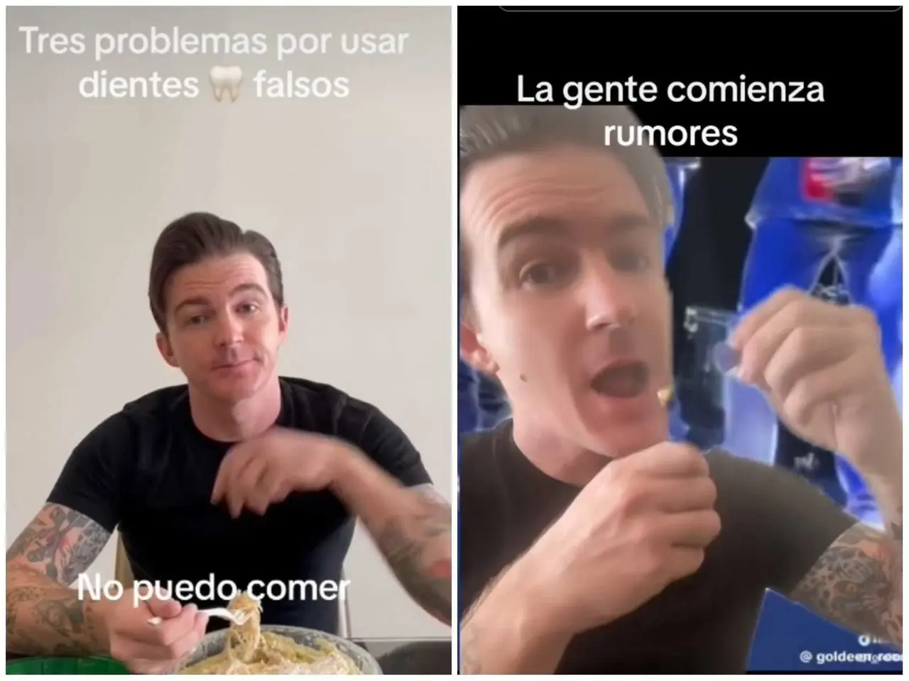 Drake Bell no estaba inhalando drogas... ¡revela estar chimuelo! (VIDEO)