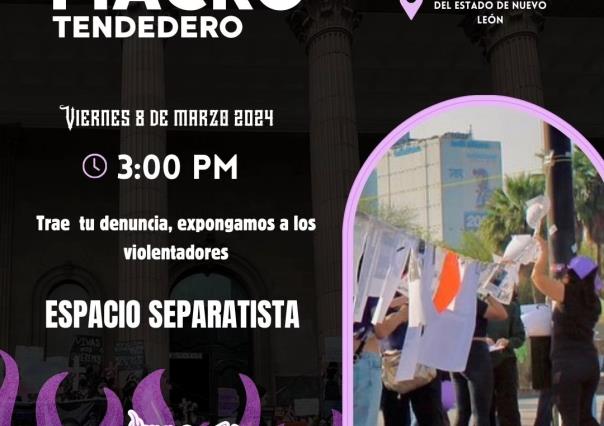 Así se llevará a cabo la marcha del 8M en Nuevo León