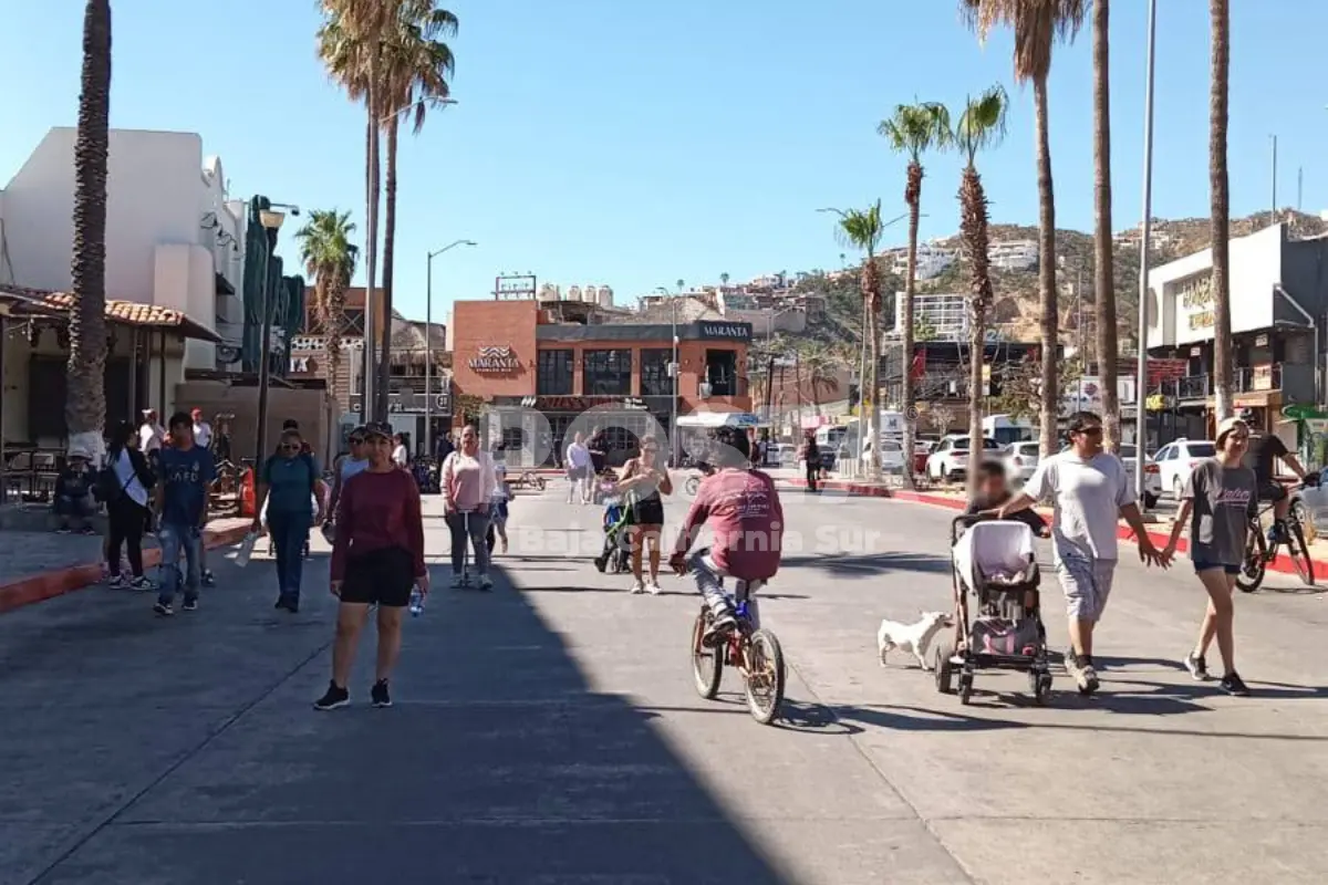 Ciclovía de Cabo San Lucas es para toda la familia. Foto: Irving Thomas / POSTA BCS