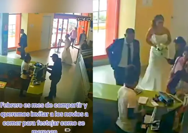 Pareja de recién casados en Josephinos Pizza de Escobedo: ¡Los estamos buscando!