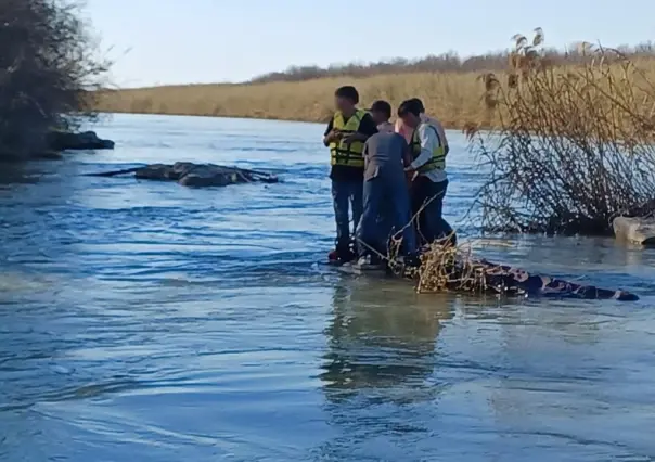 Rescatan a 9 migrantes del río Bravo en Piedras Negras; dos eran menores