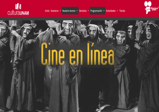 UNAM lanza plataforma Cine en Línea, parece app de streamig y ¡Es gratis!