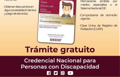 Beneficios de la credencial para personas con discapacidad, ¿Cómo tramitarla?