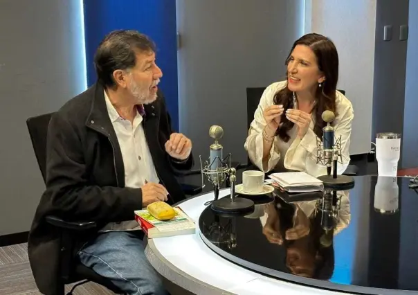 Agarrón entre Noroña y Kenia López Rabadán en noticiero de Azucena Uresti