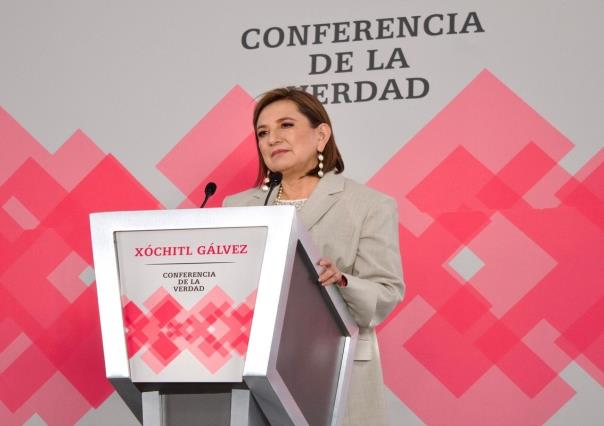 Este es el sexenio más corrupto de la historia, señala Xóchitl Gálvez