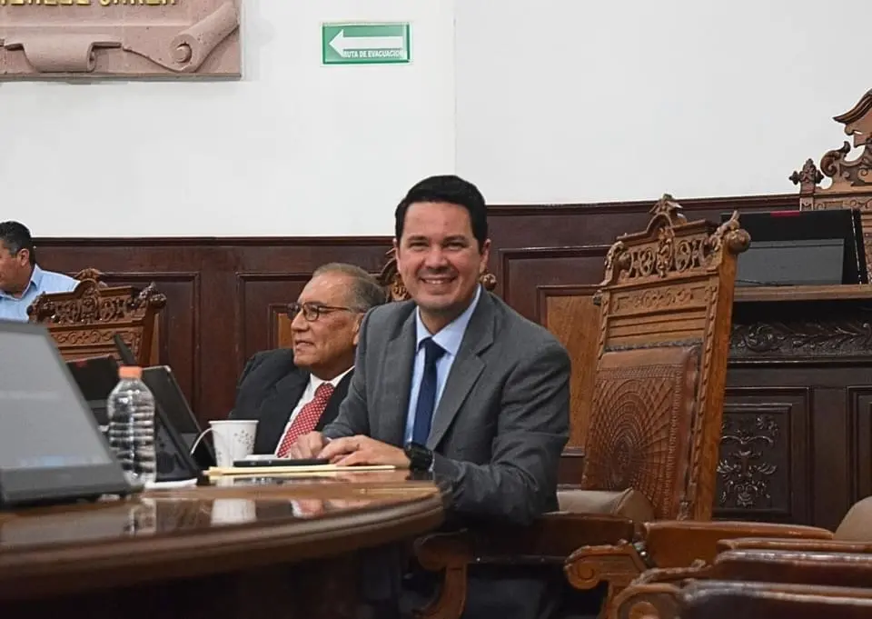 El secretario general de Acción Nacional, Gerardo Aguado Gómez, indicó que el proceso de selección concluirá este domingo 25 de febrero. (Fotografía: Cortesía)