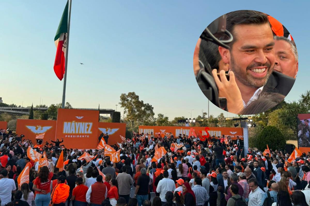 Álvarez Máynez oficialmente es candidato presidencial de Movimiento Ciudadano. Foto y video: Alejandro Godina