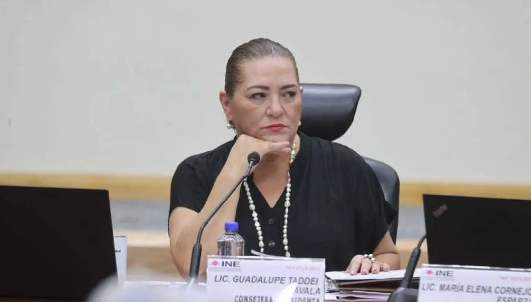 Guadalupe Taddei asegura que el proceso electoral “marcha bien”. (FOTO:@INEMexico)